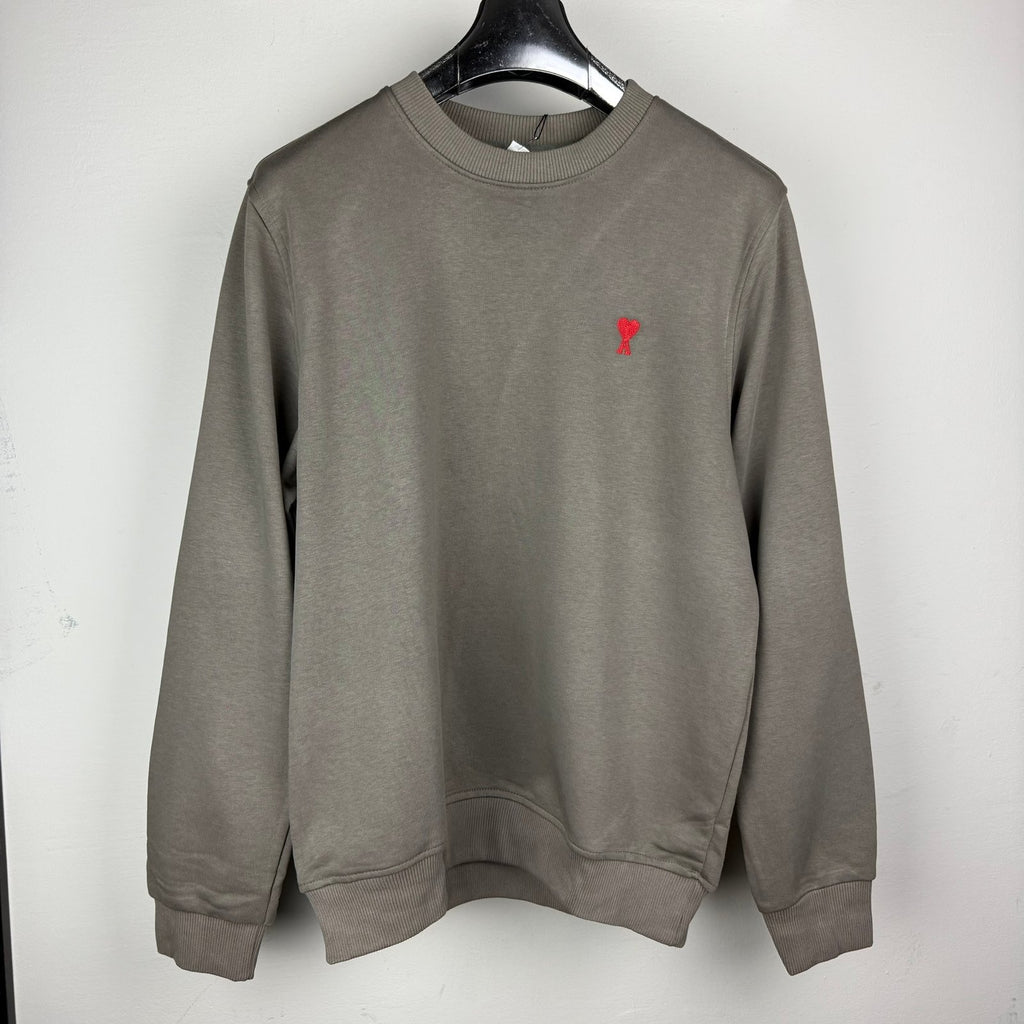 Ami Majica dugih rukava "Siva"