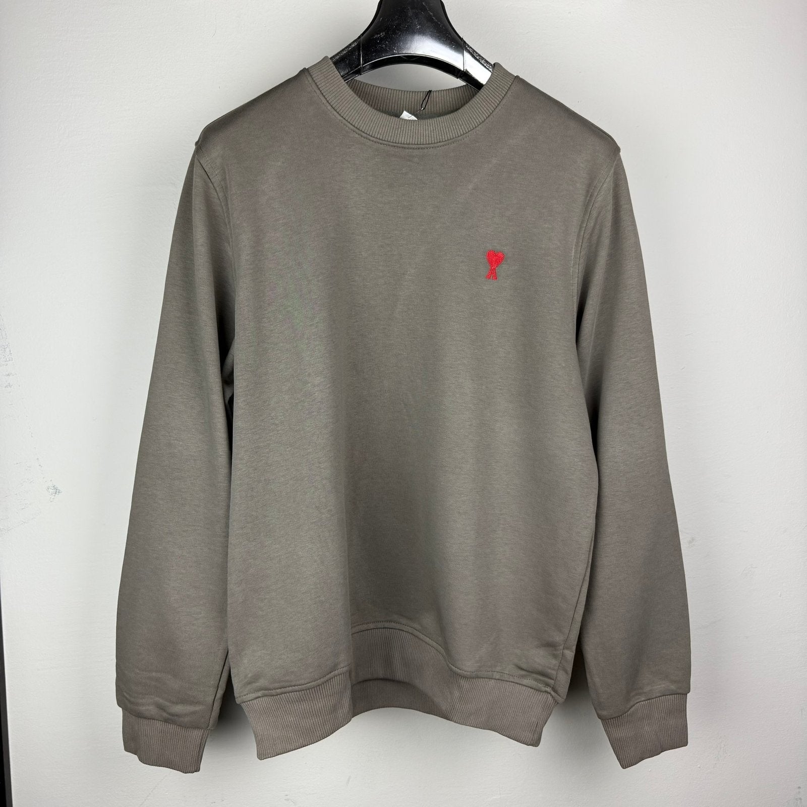 Ami Majica dugih rukava "Siva"