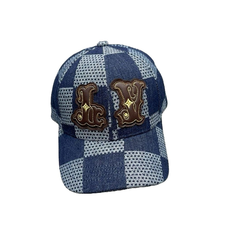 Louis Vuitton denim kapa tamno plava