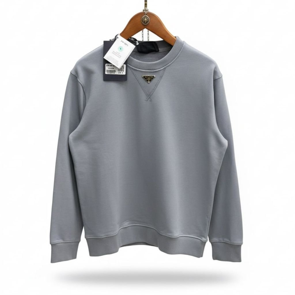 Prada dugi rukav majica "Grey"