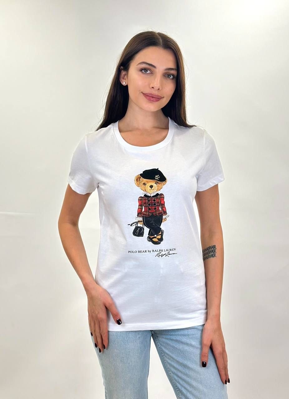 Majica Polo Ralph Lauren / White / Polo bear