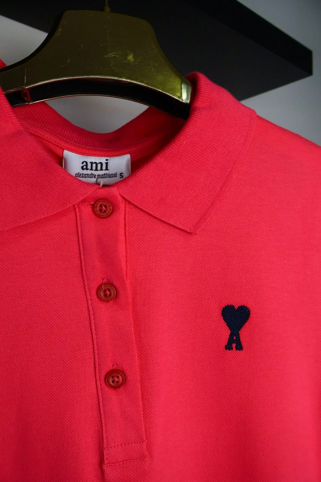 Ami majice / Pink / Black Logo
