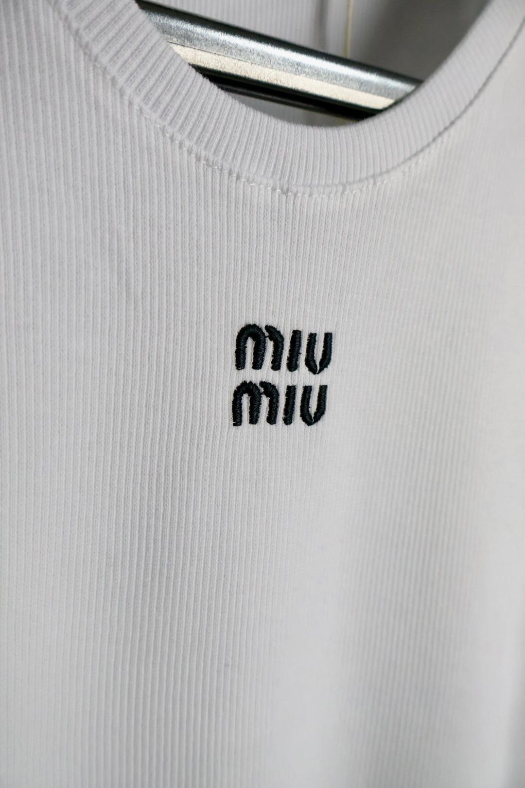 Miu Miu majica bez rukava / White