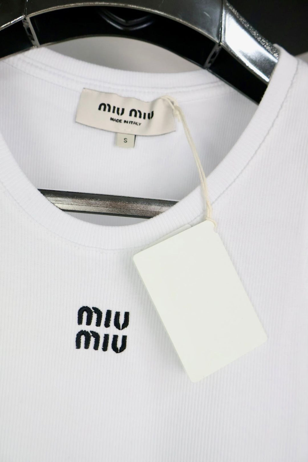 Miu Miu majica bez rukava / White