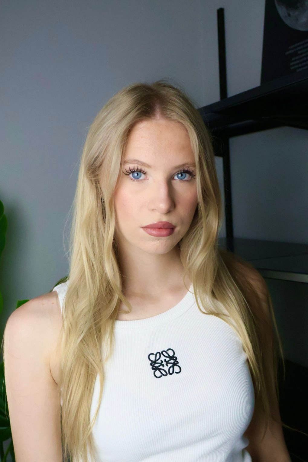 Loewe majica bez rukava / White