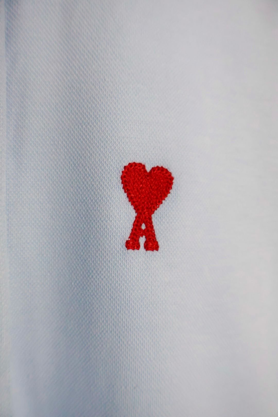 Ami haljina / Light Blue / Red Logo