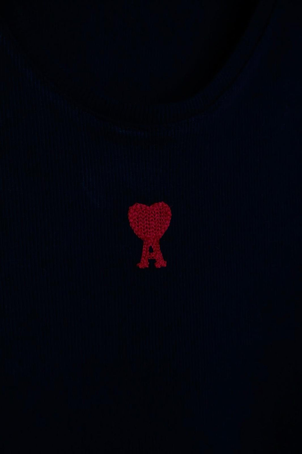 Ami majica bez rukava / Black / Red Logo