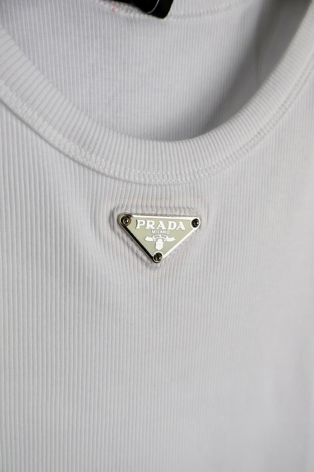 Prada majica bez rukava / White