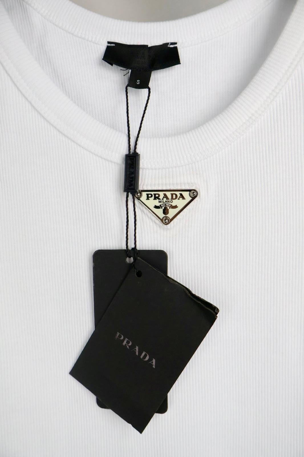 Prada majica bez rukava / White