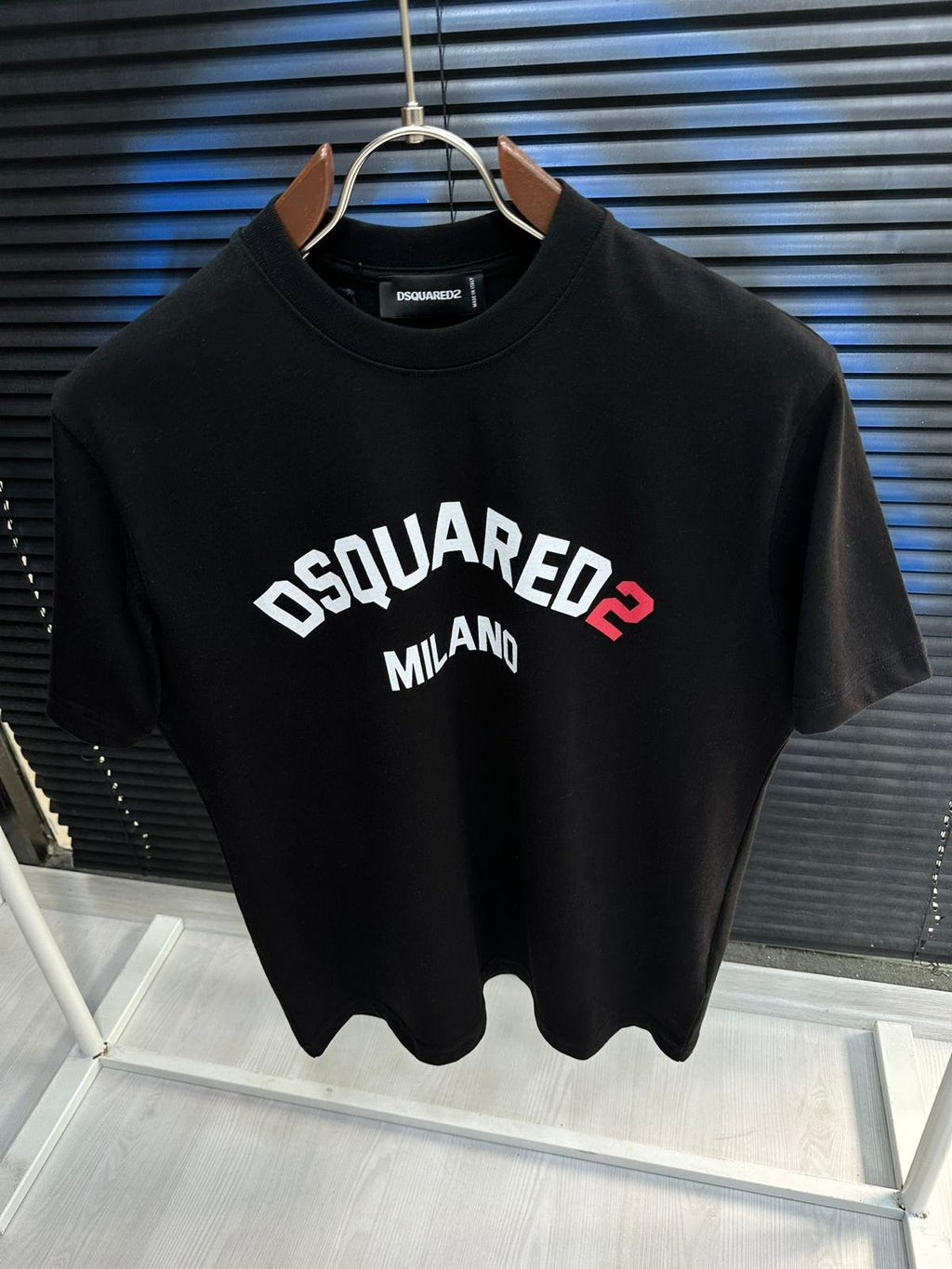 Majica Dsquared2 kratki rukavi crna Milano