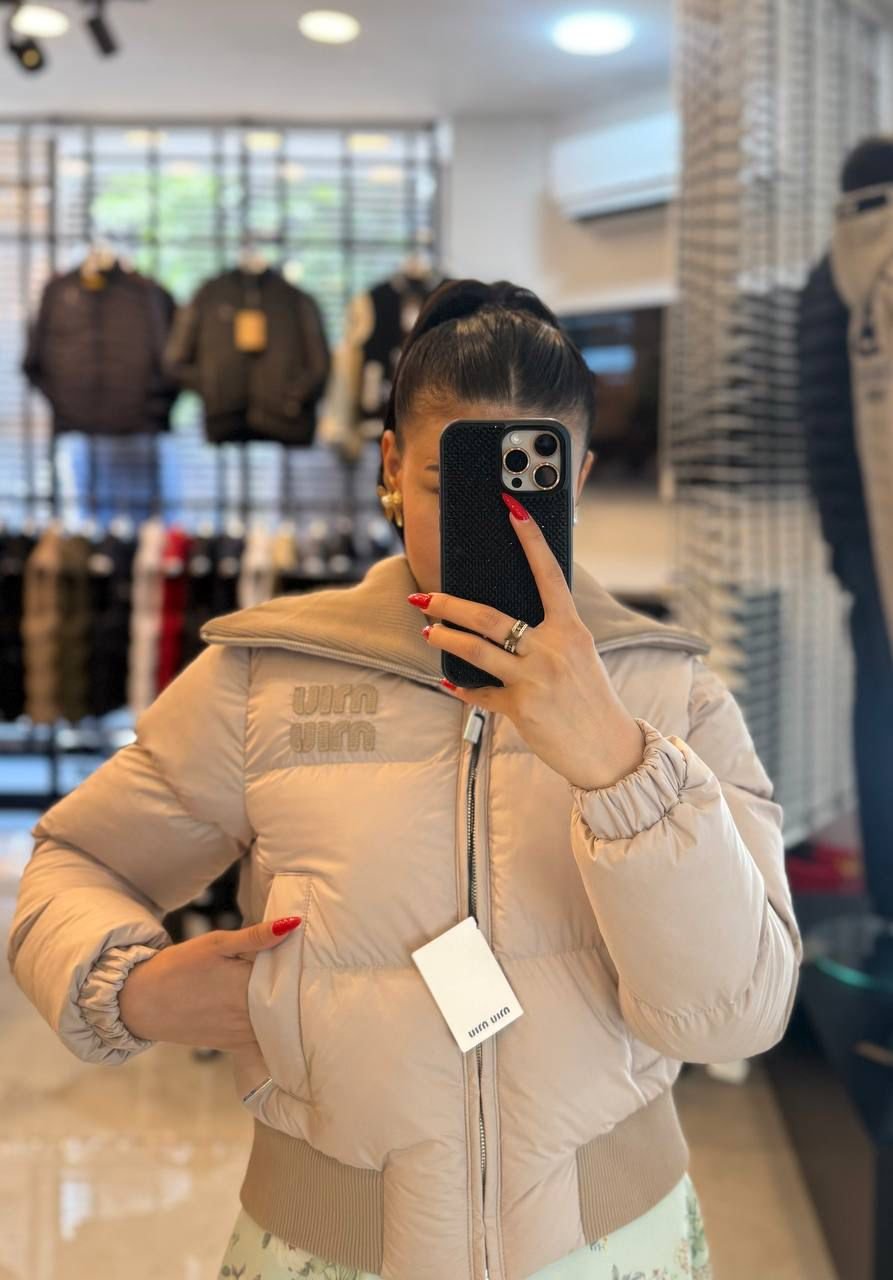 Miu Miu Beige Down Jakna