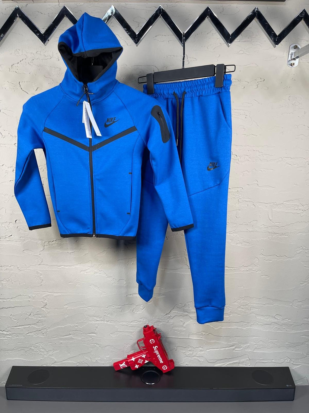Komplet Nike Tech Fleece "Blue" Kids