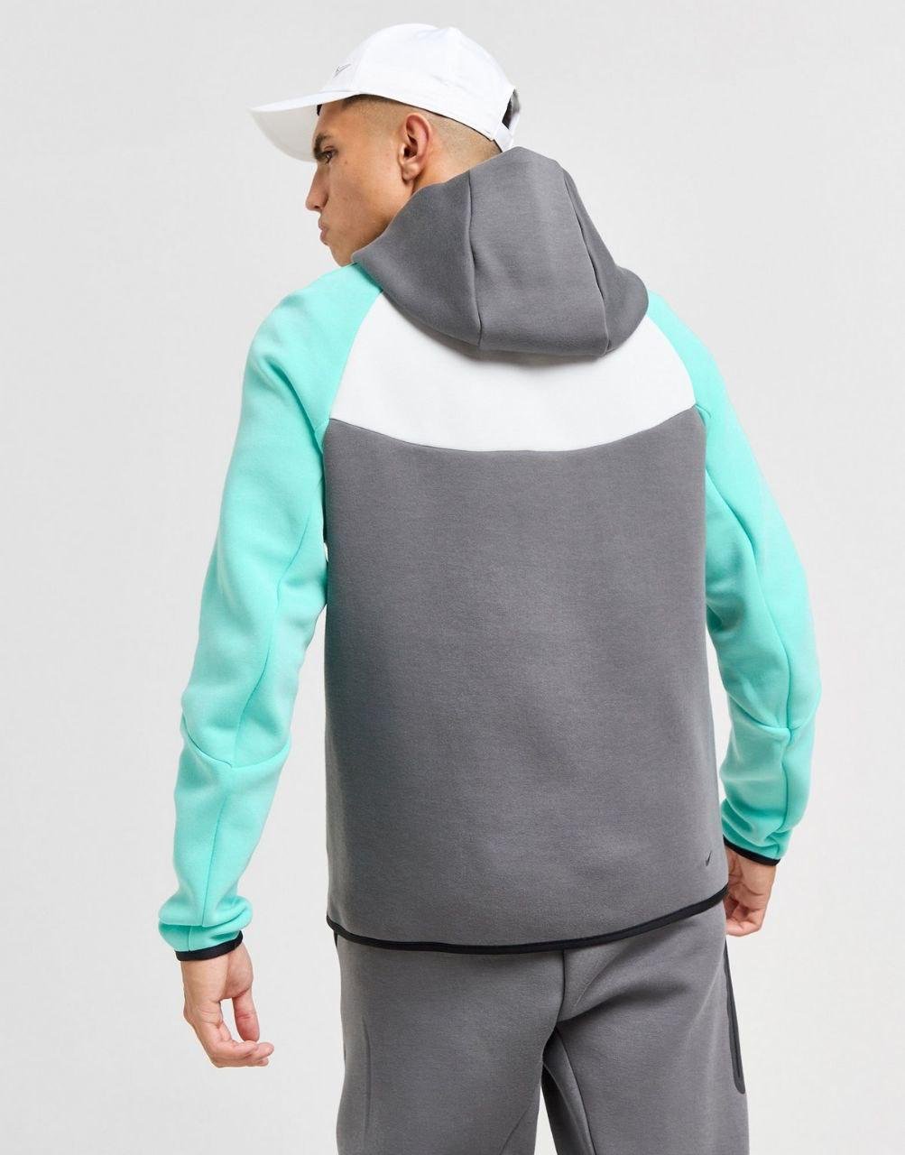 Komplet Nike Tech Fleece "Grey/Turquoise"