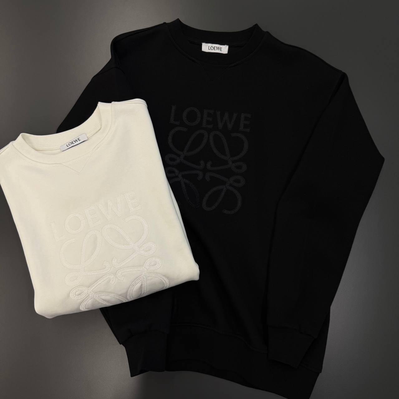 Loewe Majica dugih rukava "Black"