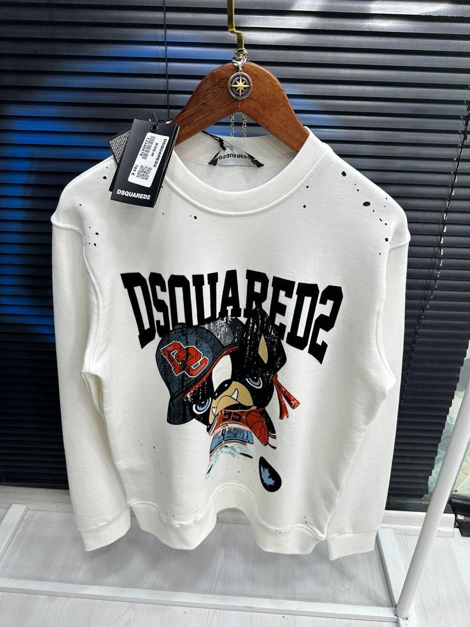 Dsquared2 Majica dugih rukava "White"