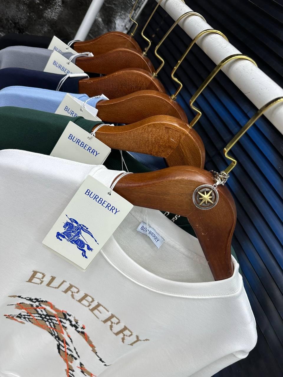 Burberry dugi rukav majica "White"