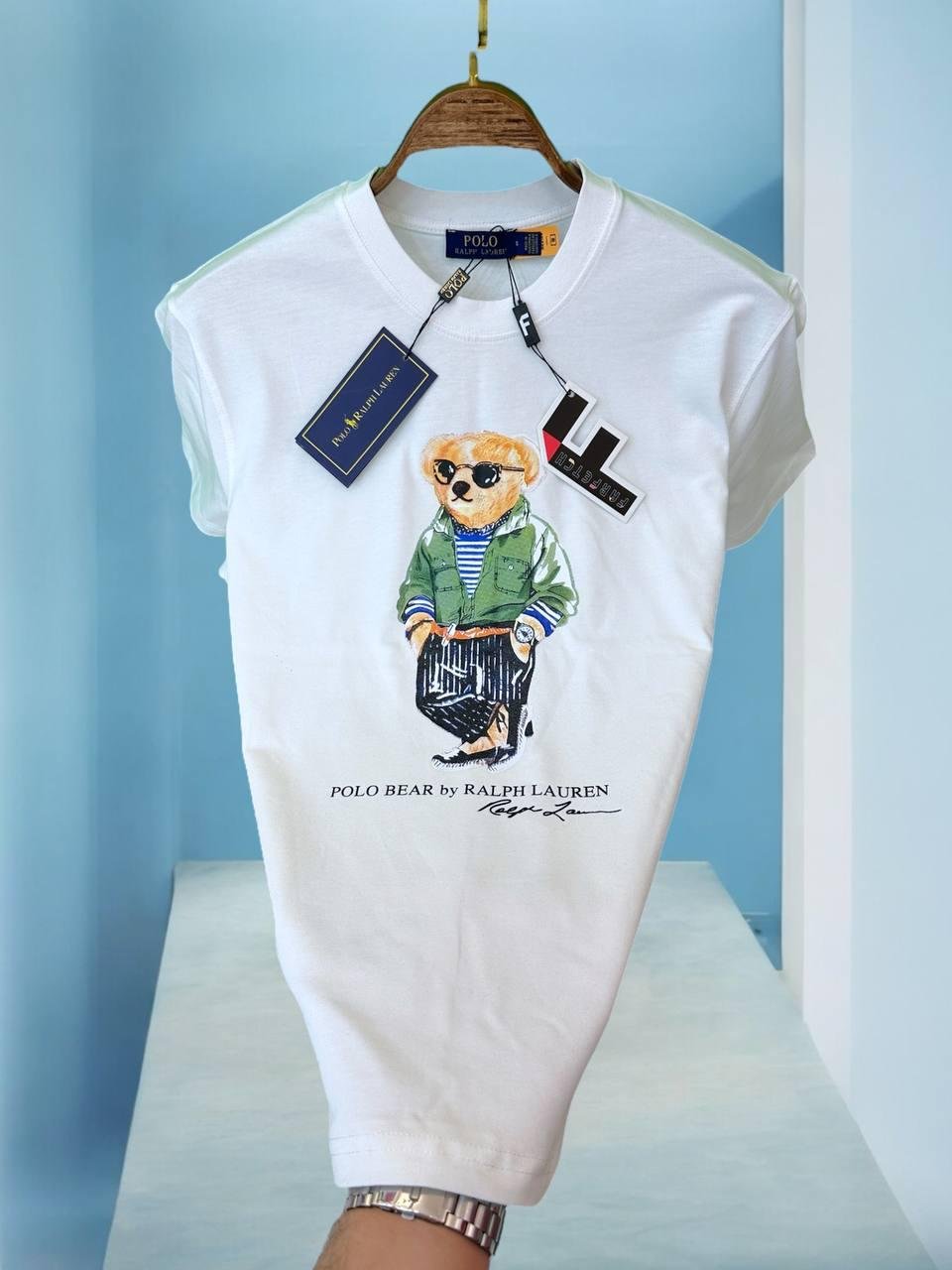 Polo Bear Ralph Lauren majica kratki rukav "White"