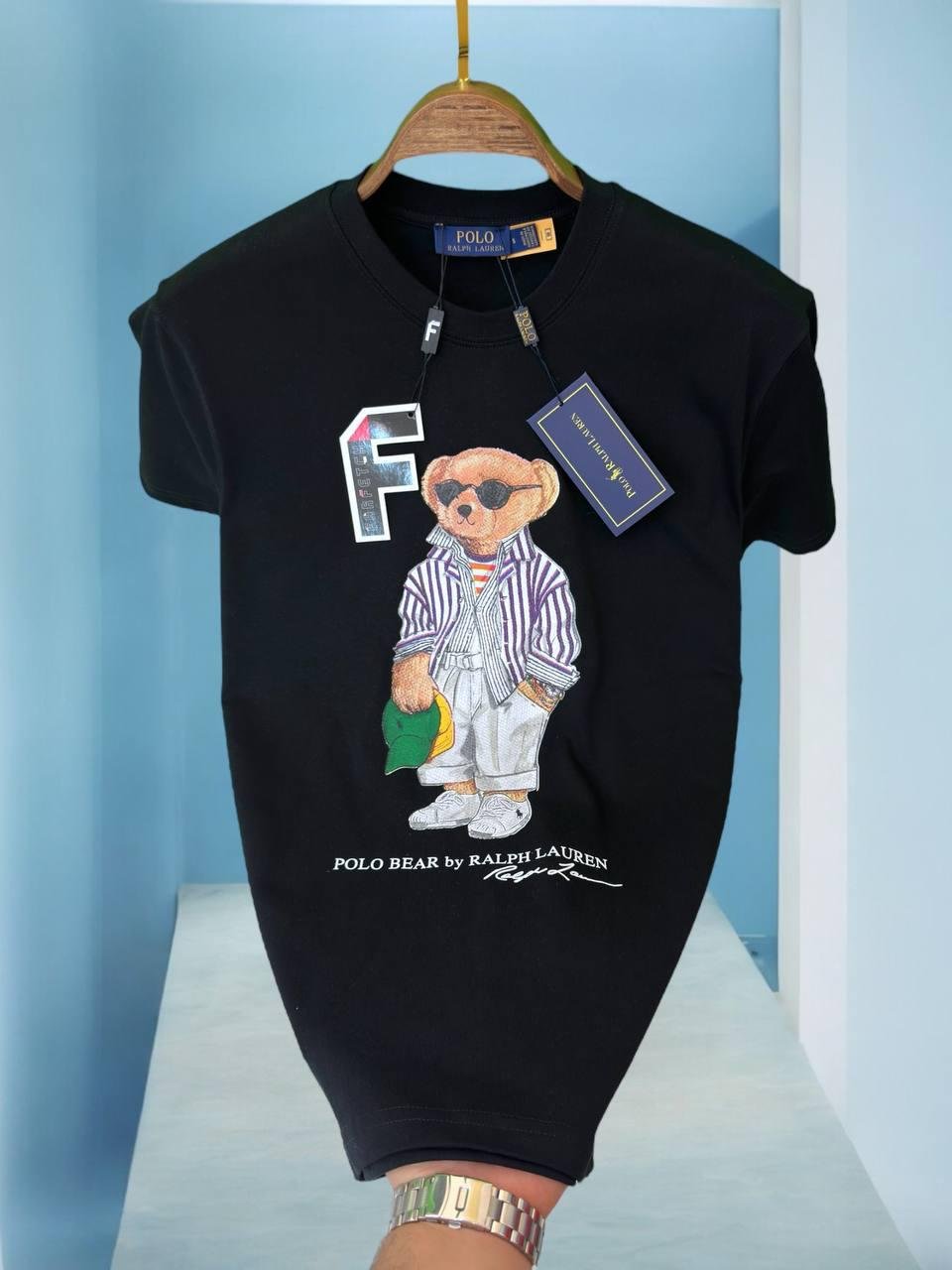 Polo Bear Ralph Lauren majica kratki rukav "Black"