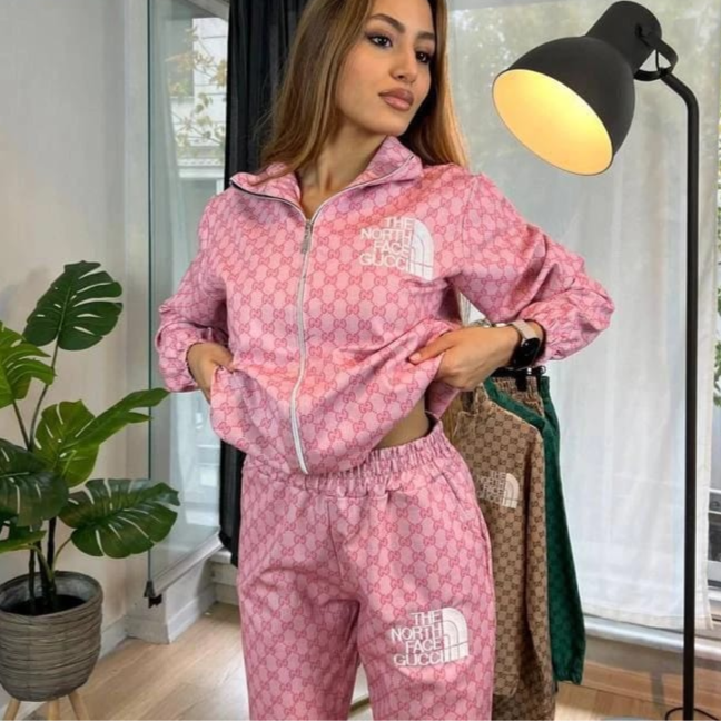 Komplet The North Face x Gucci "Pink"