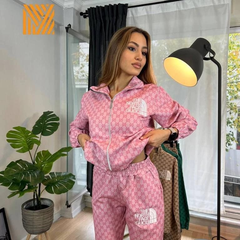 Komplet The North Face x Gucci "Pink"