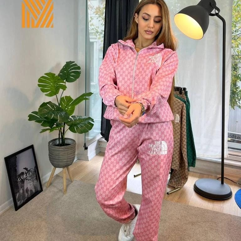 Komplet The North Face x Gucci "Pink"