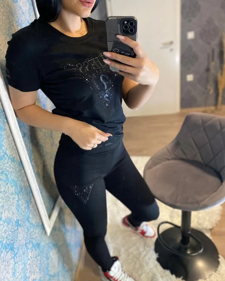 Guess "All Black" - samo tajice!