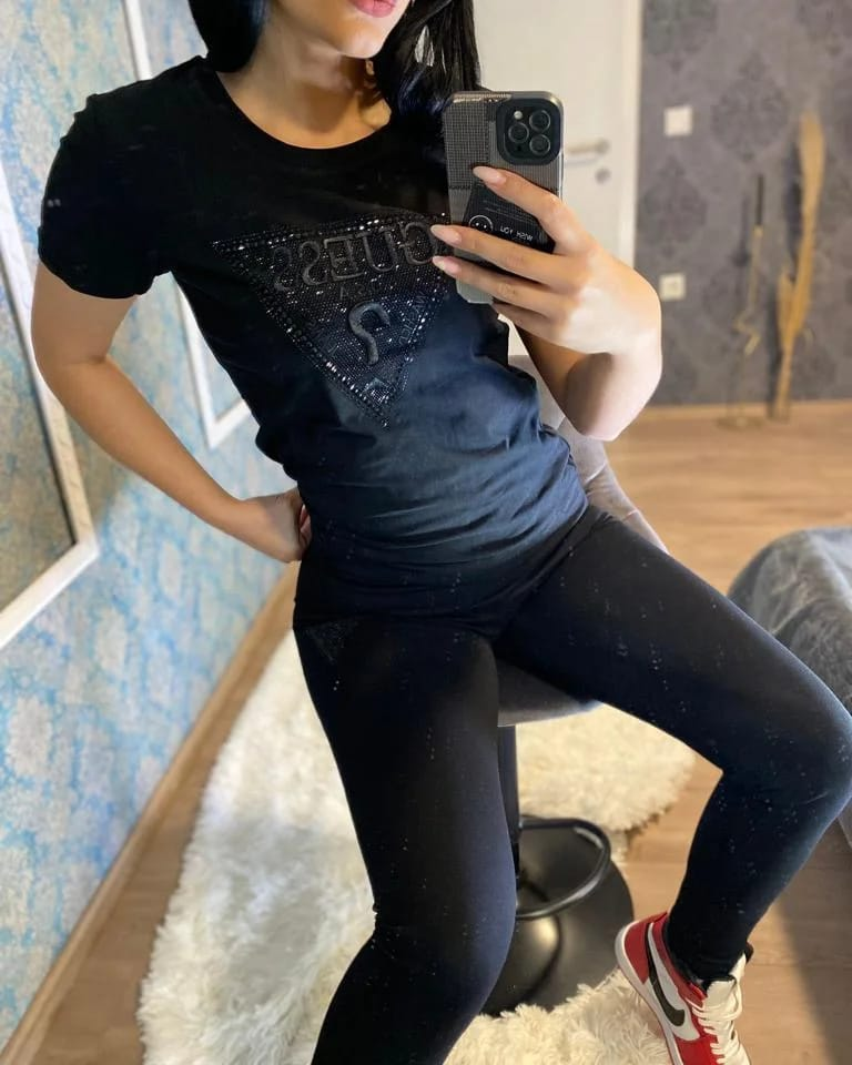 Guess "All Black" - samo tajice!