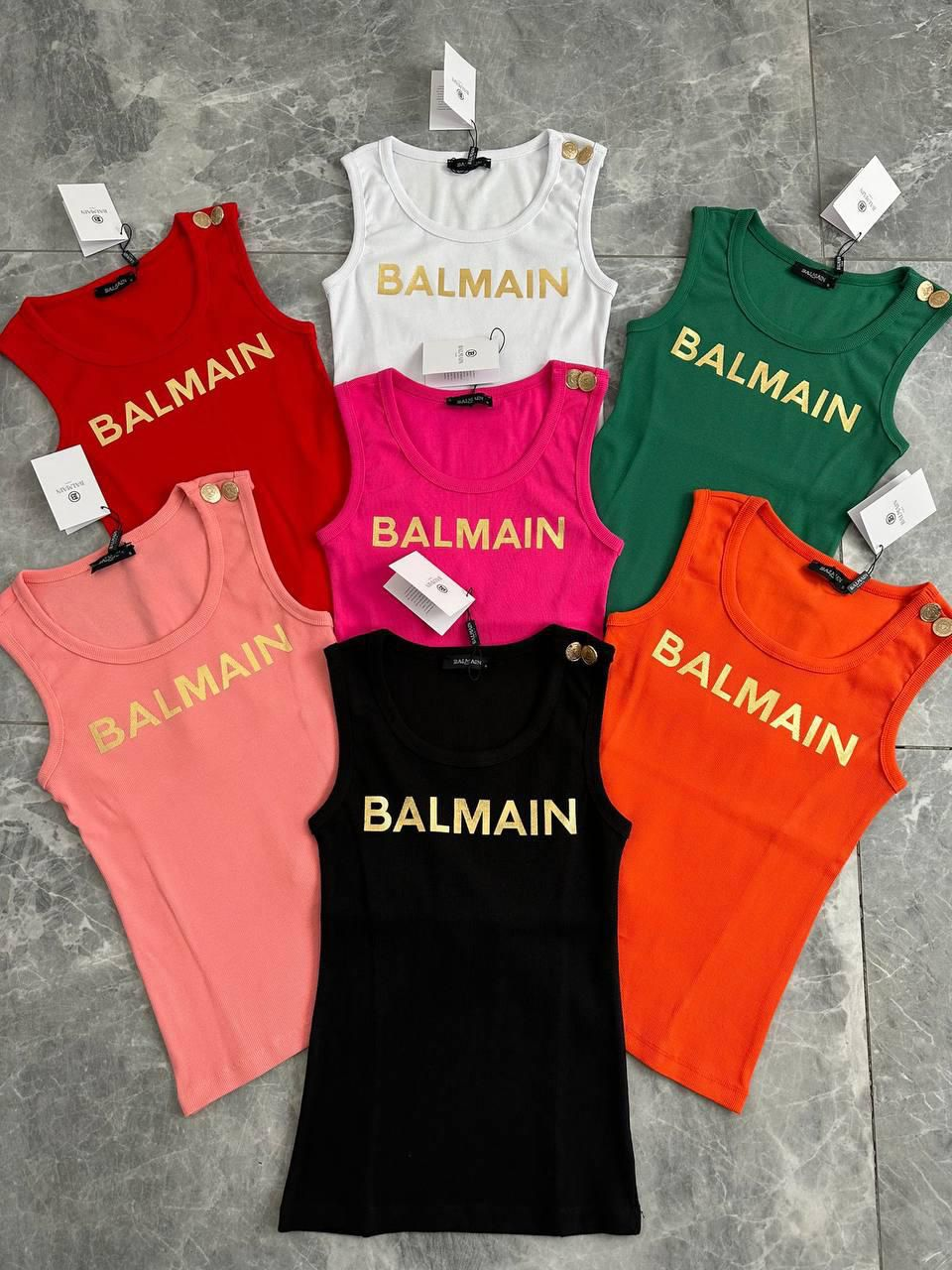 Majice bez rukava Balmain - Više Boja