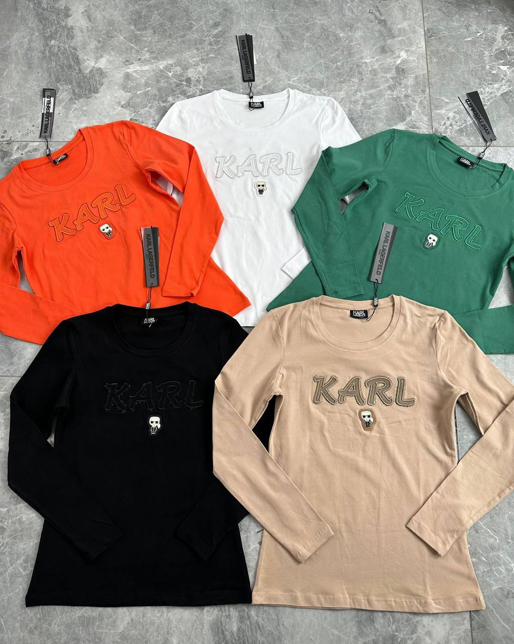 Majice dugi rukav Karl Lagerfeld "KARL" - Više Boja