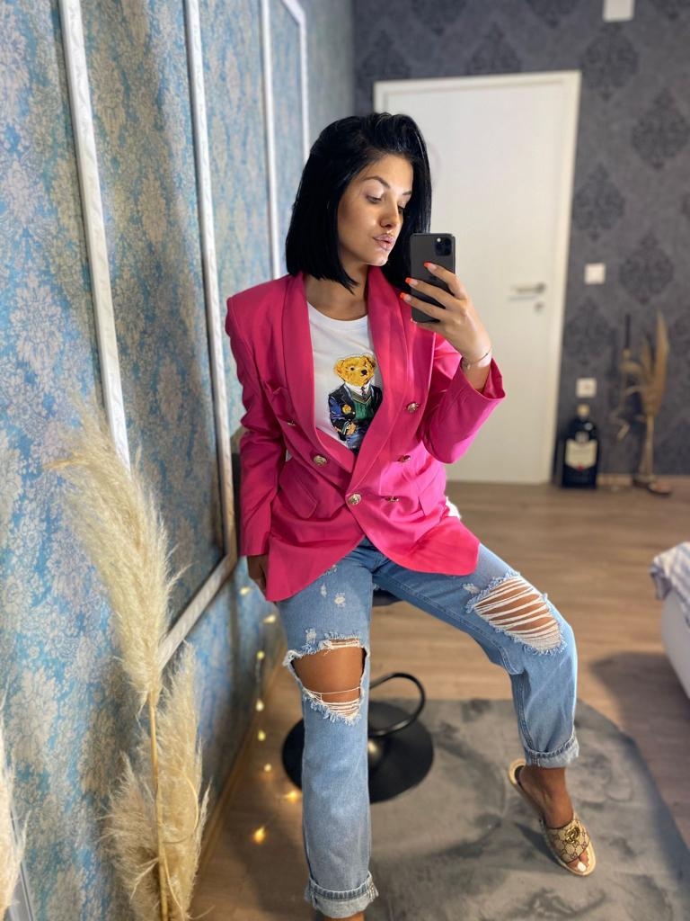 Sako Balmain "Pink - Golden"