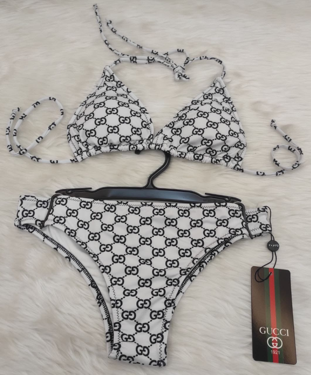 Kupaći kostim Gucci "White - Black"