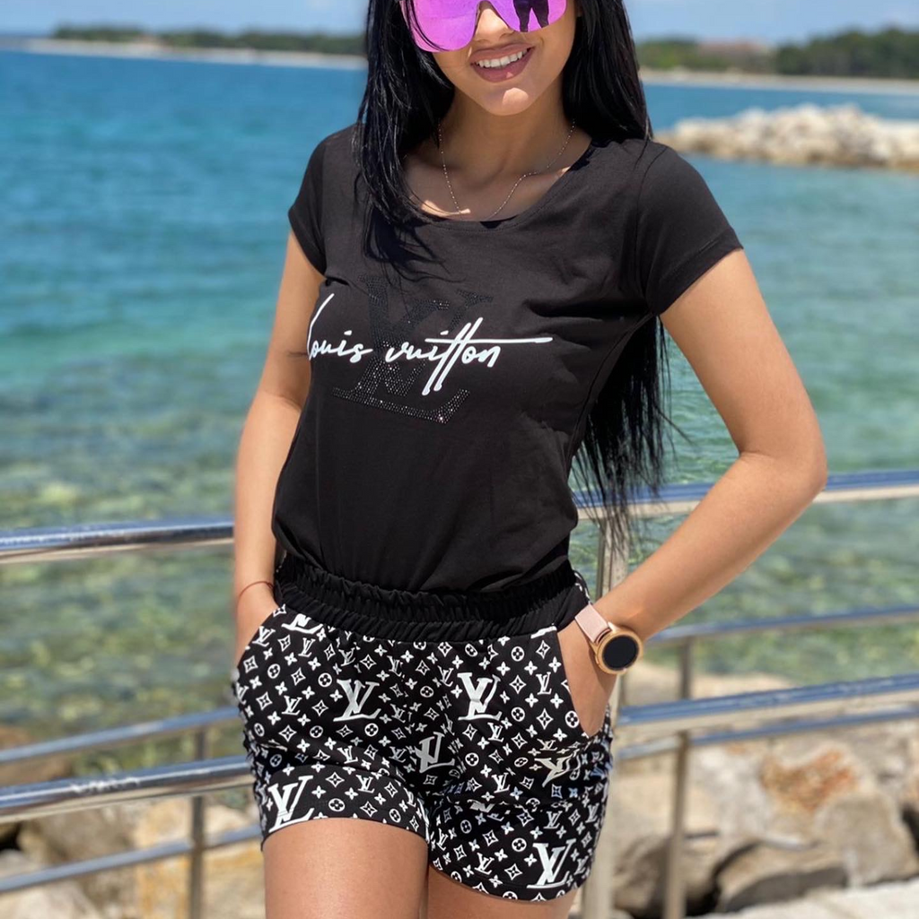 Komplet Louis Vuitton "Black, White"