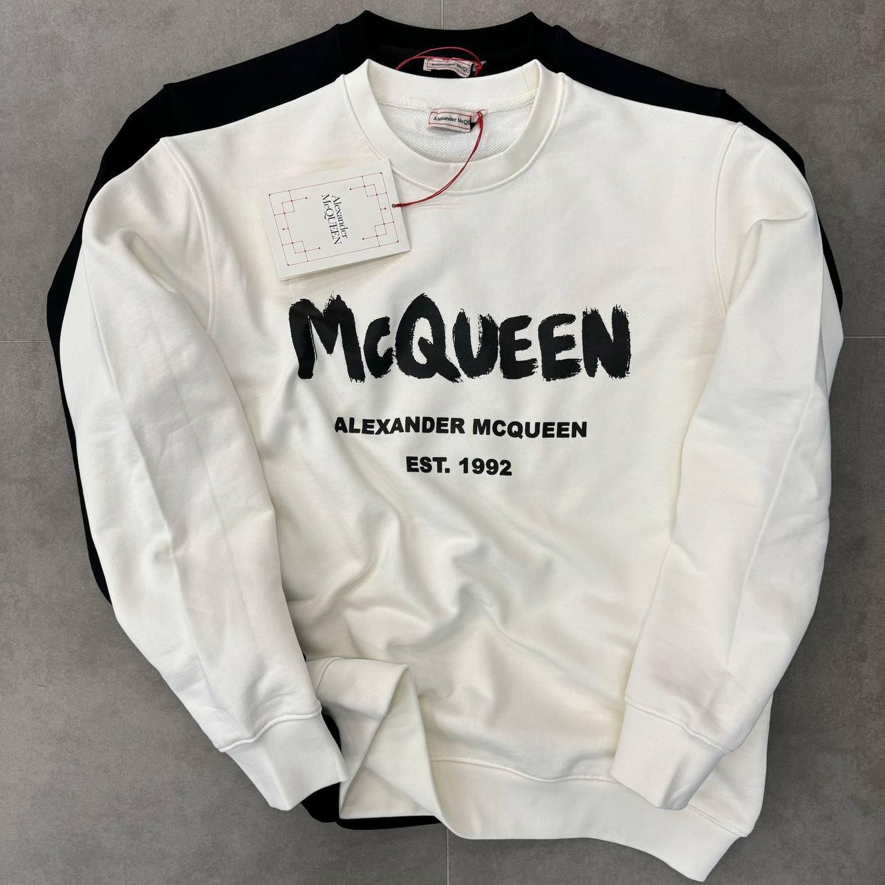 Majica Alexander McQueen dugi rukavi bijela